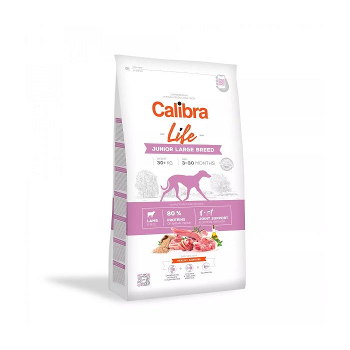 Calibra Dog Life Adult Large Breed Jagnjetina 2,5kg