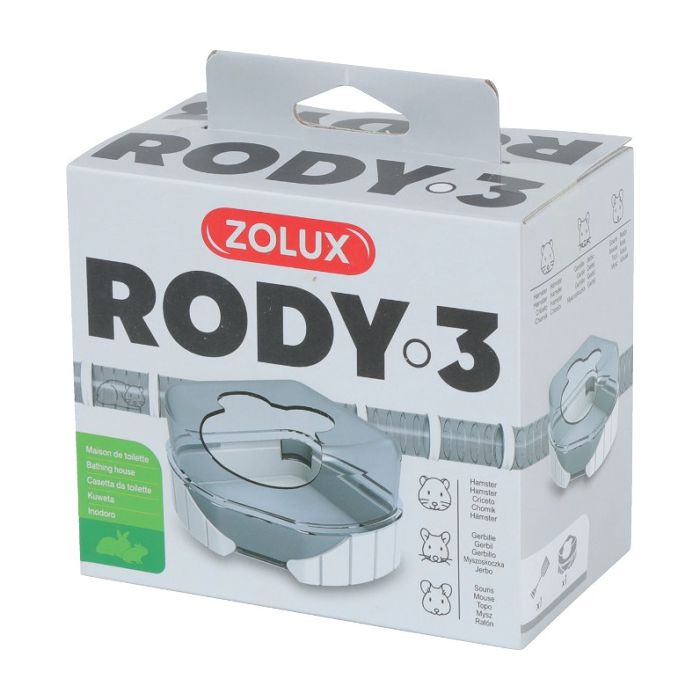 206038 Zolux Rody3 Toalet Za Glodare Beli