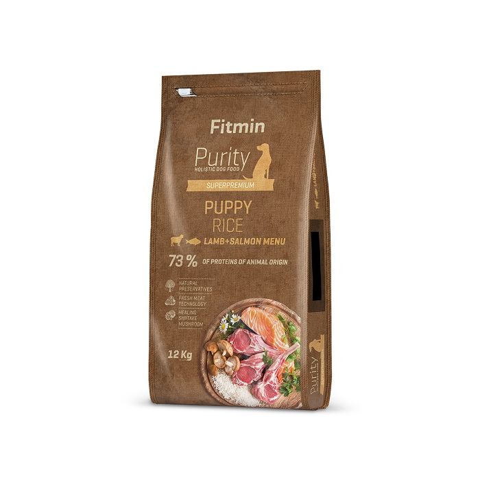 Fitmin Dog Purity Puppy Jagnjetina & Losos sa Pirinčem 2kg