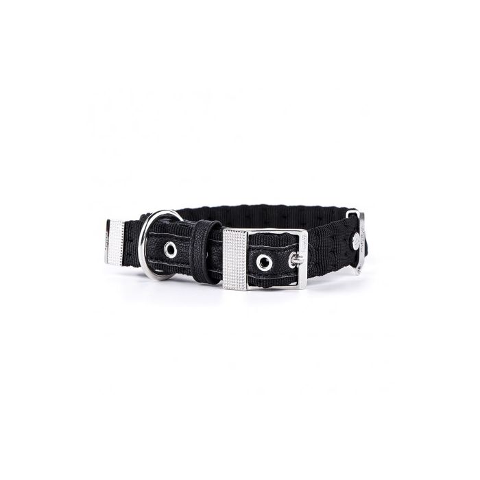 MyFamily Milano Crna Najlon Ogrlica 35-45cm / 2,2cm
