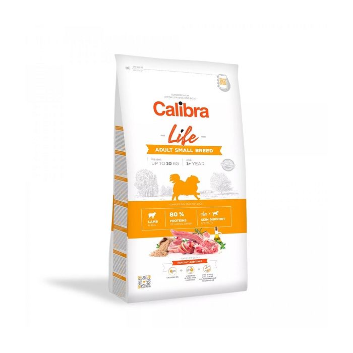 Calibra Dog Life Adult Small Breed Jagnjetina 1,5kg