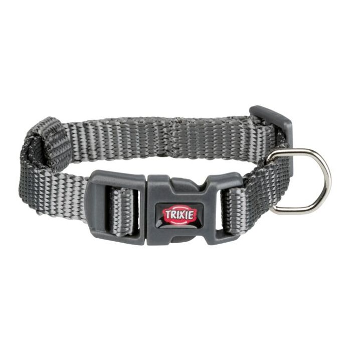 Trixie Premium Ogrlica Za Pse Siva XXS-XS 15-25cm/10mm