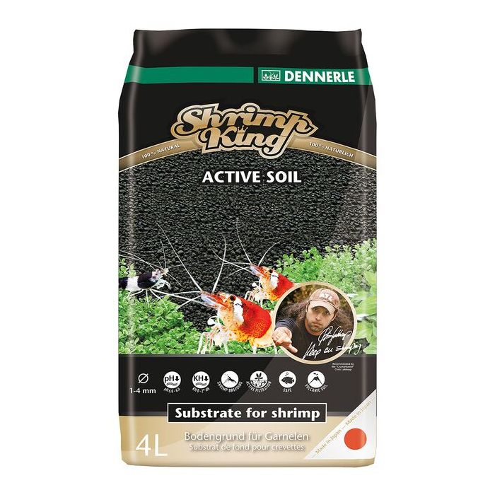 Dennerle Shrimp King Active Soil 4L