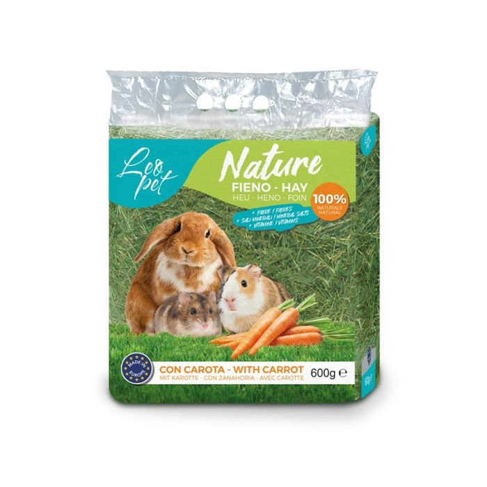 Leopet Nature Seno sa Aromom Šargarepe 600g