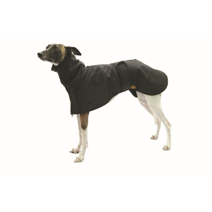 Fashion Dog Vodootporni Kaput za Hrtove Crni 70/28
