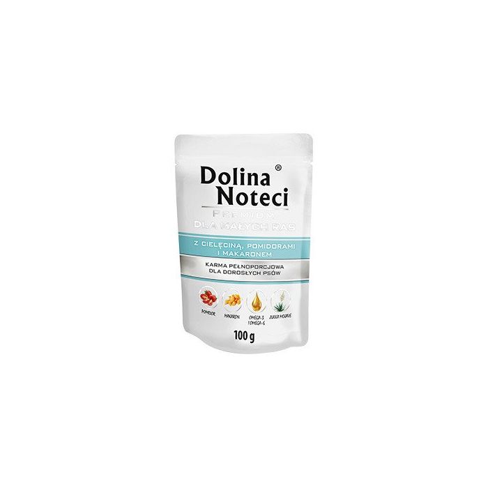 Dolina Noteci Premium Dog Adult Male Rase Teletina, Paradajz i Pasta 100g