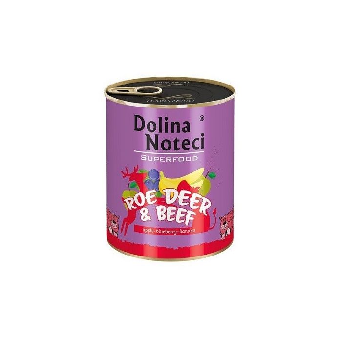 Dolina Noteci Superfood Dog Adult Srnetina i Govedina 800g