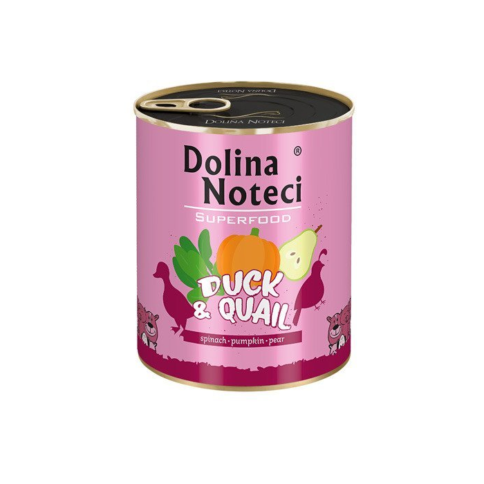 Dolina Noteci Superfood Dog Adult Pačetina i Prepelica 400g