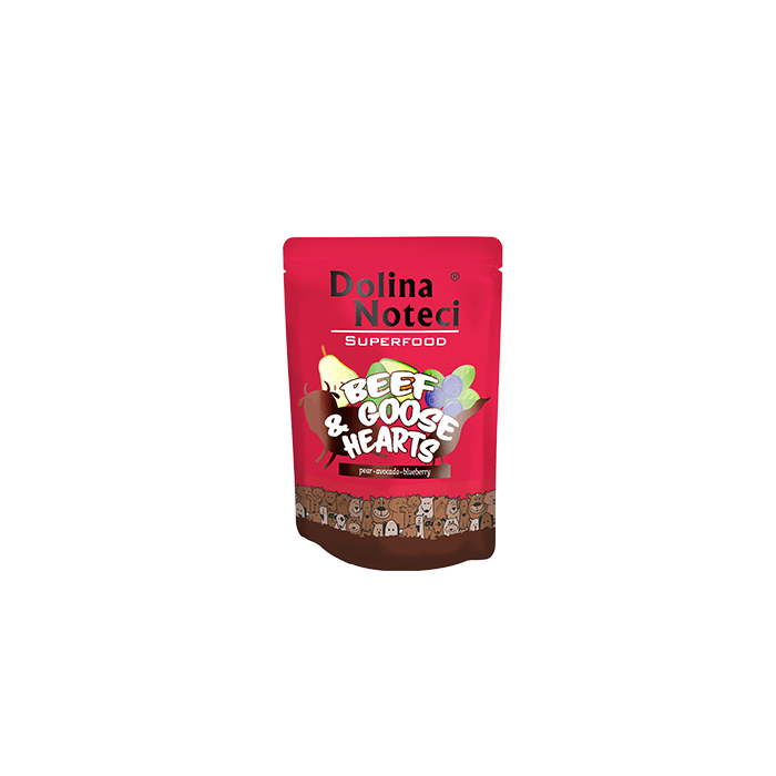 Dolina Noteci Superfood Dog Adult Goveđa i Guščija Srca 300g