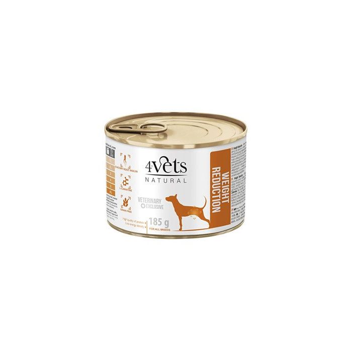 4Vets Natural Dog Veterinarska Dijeta Weight Reduction 185g