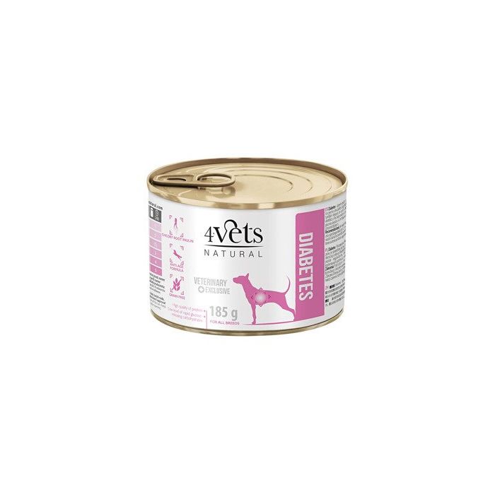 4Vets Natural Dog Veterinarska Dijeta Diabetes 185g