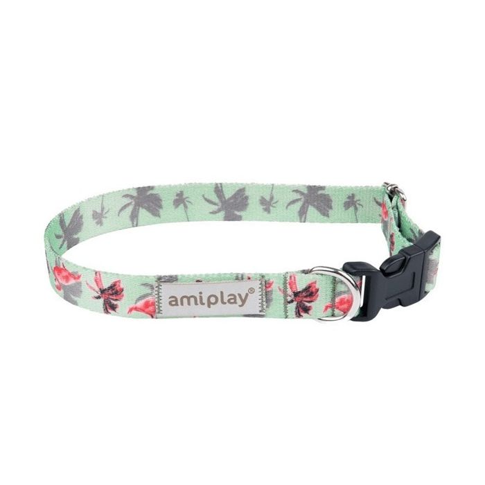 Amiplay Be Happy Podesiva Ogrlica L Flamingo 35-50cm x 2,5cm