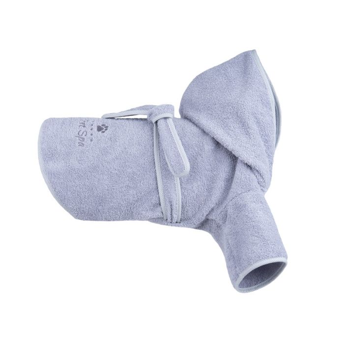 Amiplay Spa Bade Mantil za Pse Sivi 45cm