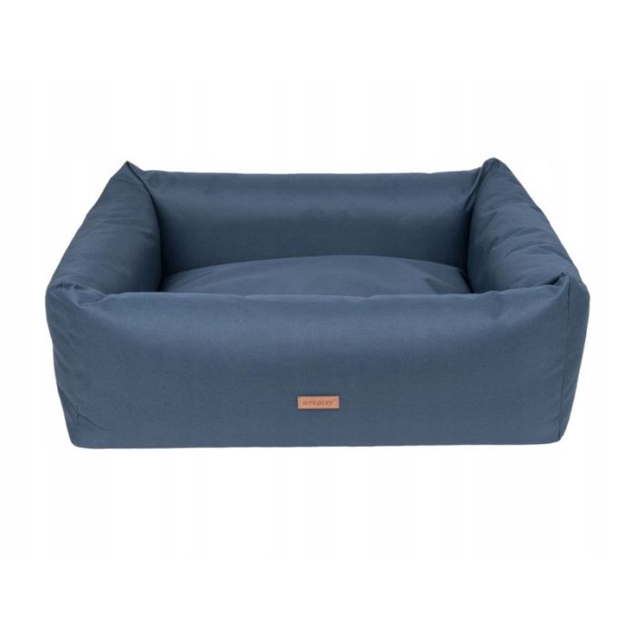 Amiplay Country Vodootporni Krevet Zipclean L Tamno Plavi 78x64x22cm