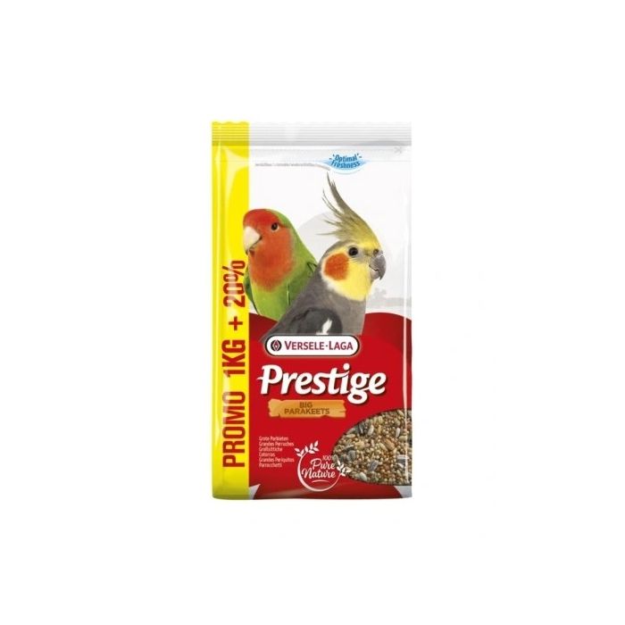 Versele - Laga Prestige Big Parakeets 1kg + 200g GRATIS