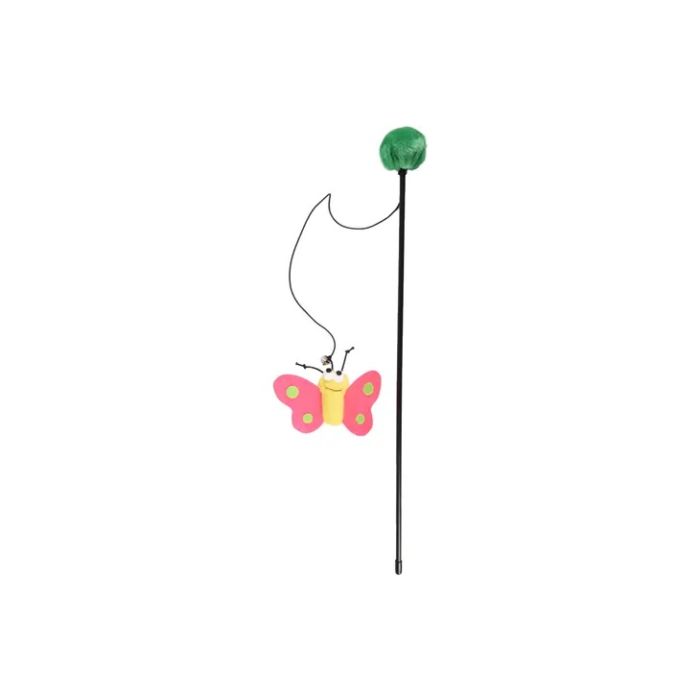 Flamingo Igračka Happy Pompom Štapić sa Leptirićem 53cm