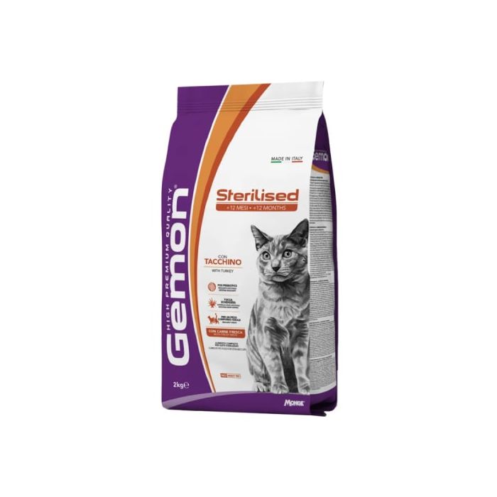 Monge Gemon Sterilised Ćuretina 2kg