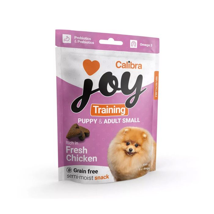 Calibra Joy Dog Poluvlažne Poslastice Training Puppy & Adult Small Piletina 150g