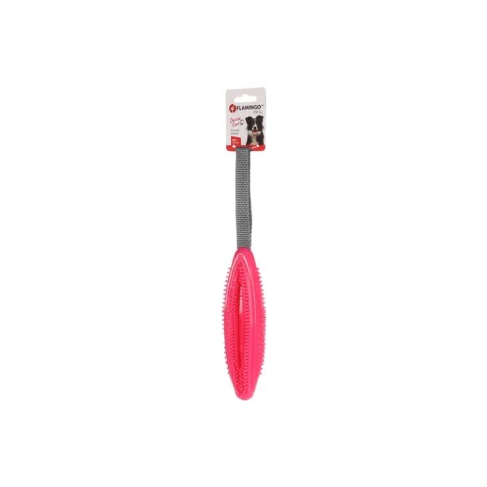 Flamingo Dental Igračka Xali Ragbi Pink 31,5cm