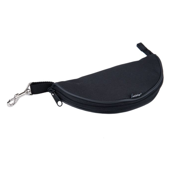 Amiplay Travel Tekstil Činija za Putovanje S/M Crna 19x9cm