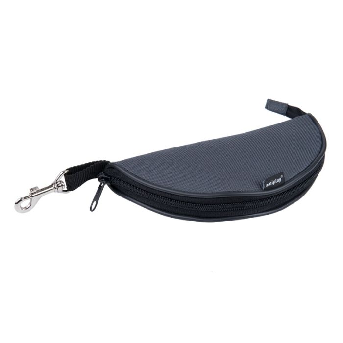 Amiplay Travel Tekstil Činija za Putovanje  S/M Siva 19x9cm