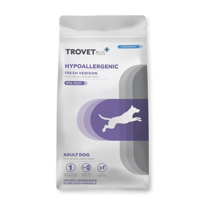 Trovet Plus Dog Adult Hypoallergenic Fresh Venison 10kg
