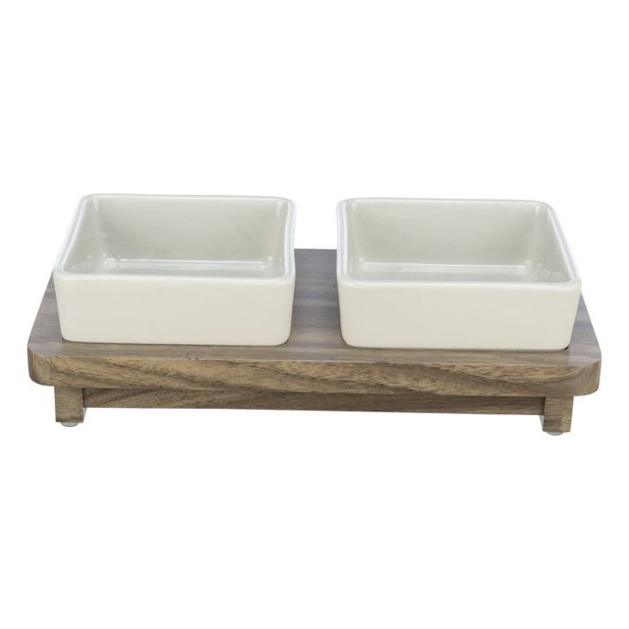 Trixie Keramička Činija Za Pse City Style Set 2x0,4L/12cm 30x4x12cm