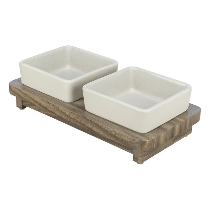 Trixie Keramička Činija Za Pse City Style Set 2x0,4L/12cm 30x4x12cm
