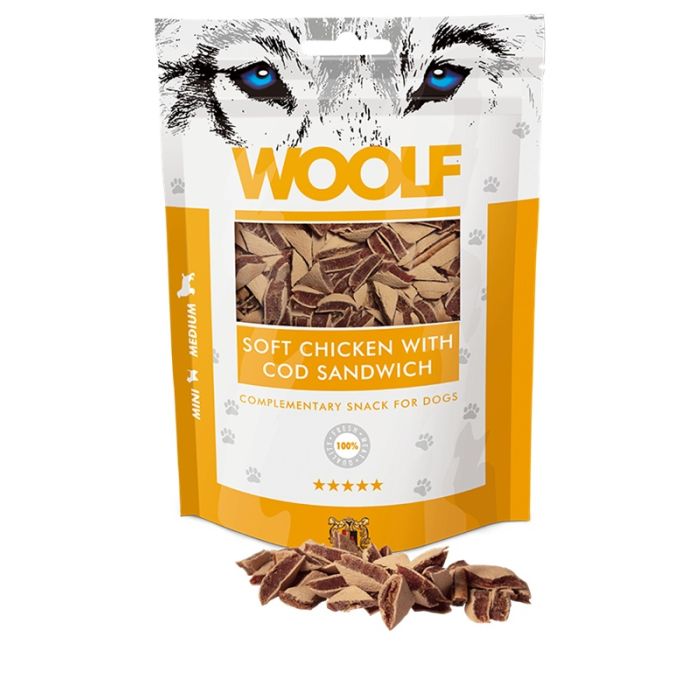 Woolf Piletina Sa Bakalarom Sendvič 100g