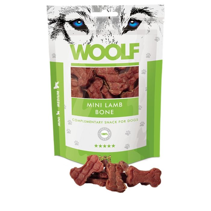 Woolf Mini Koskice Jagnjetina 100g