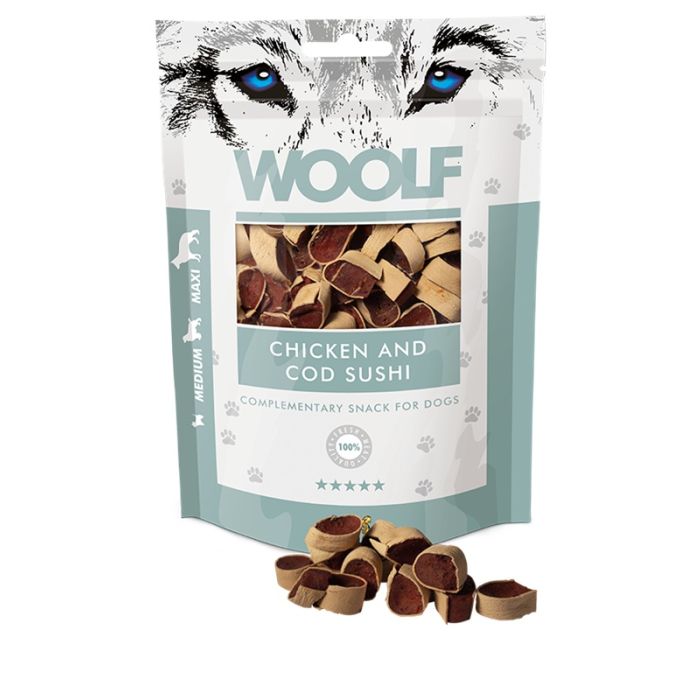 Woolf Suši Piletina i Bakalar 100g