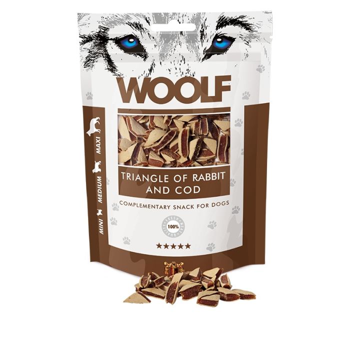 Woolf Zečetina Sa Bakalarom Trouglići 100g