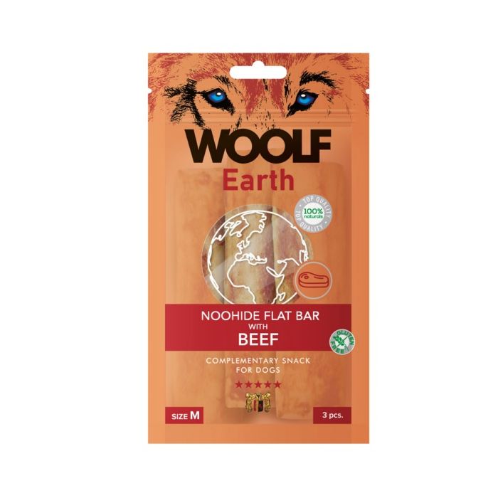 Woolf Earth Noohide Pločice Govedina M 90g