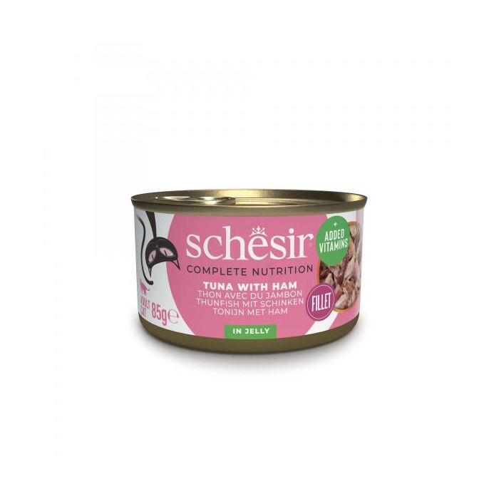 Schesir Cat Tunjevina i Šunka u Želeu 85g