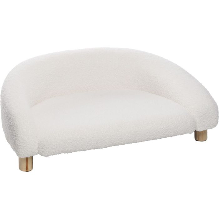 Flamingo Polukružna Sofa Dorado Bela 77x50cm