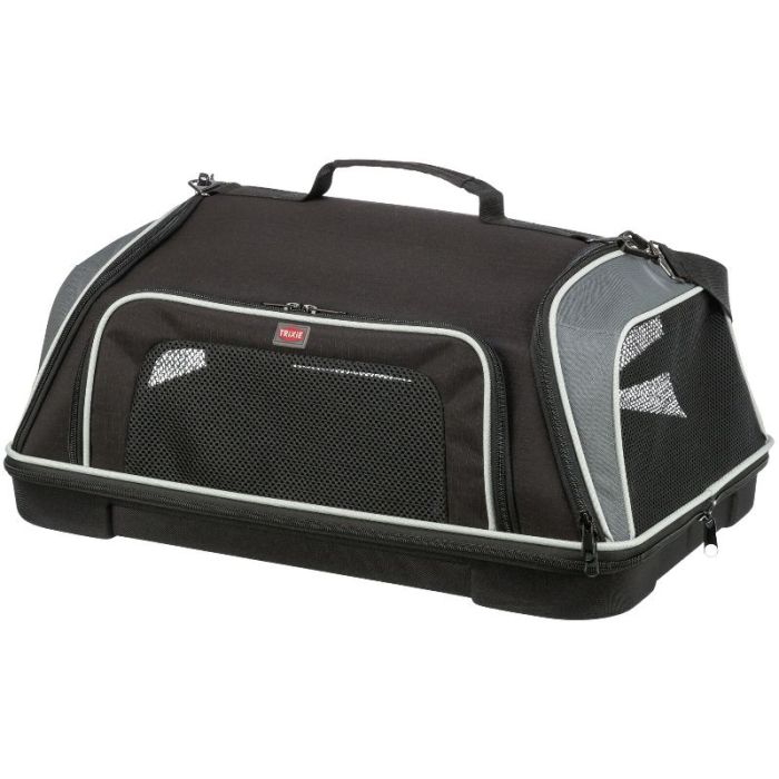 Trixie Boarding Torba za Avio Transport Sivo-Crna 55x23x40cm