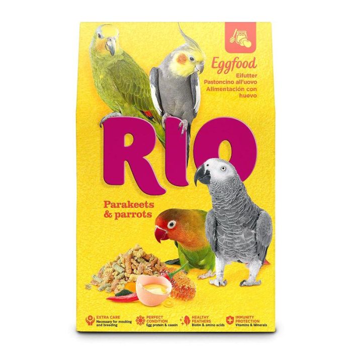 Rio Jajčana Hrana za Srednje i Velike Papagaje 250g