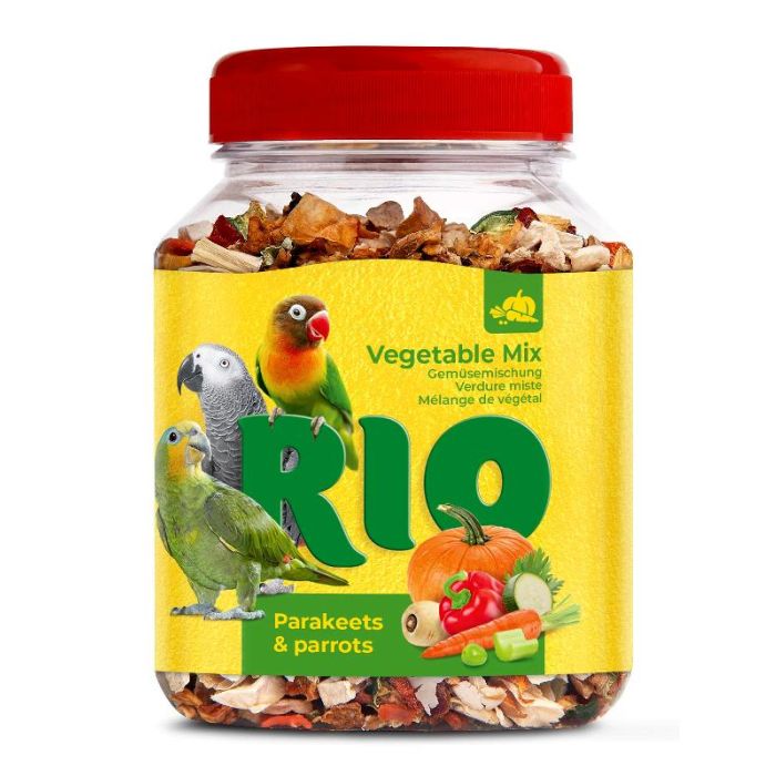 Rio Mešavina Povrća za Srednje i Velike Papagaje 150g