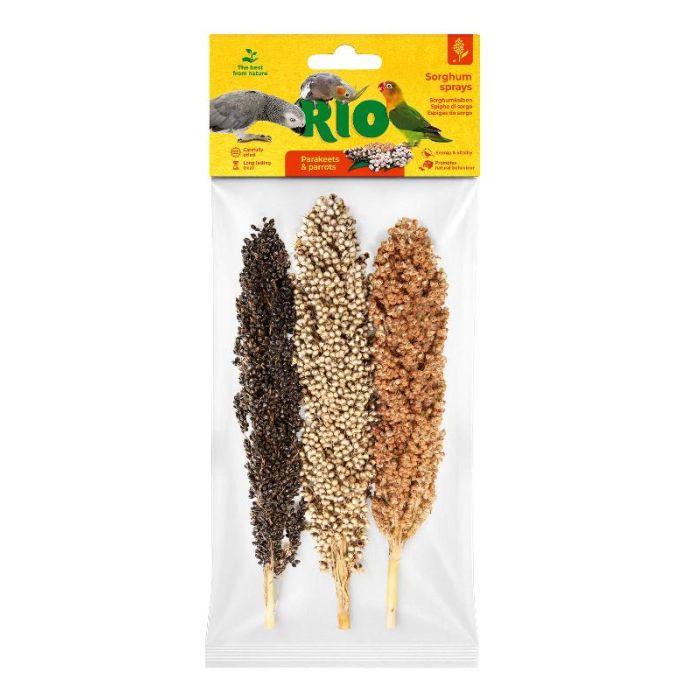 Rio Klasje Sirka za Srednje i Velike Papagaje 3 kom.