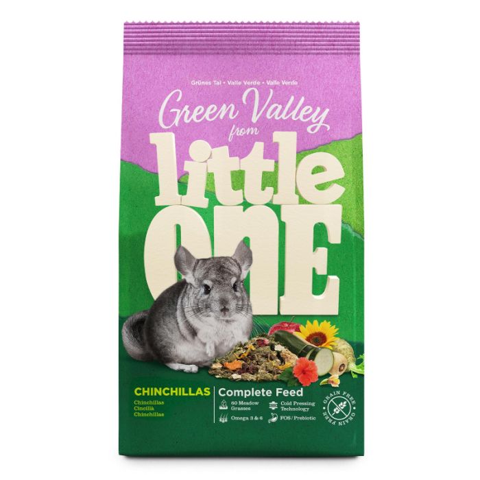 Little One Green Valley Vlaknasta Hrana za Činčile 750g