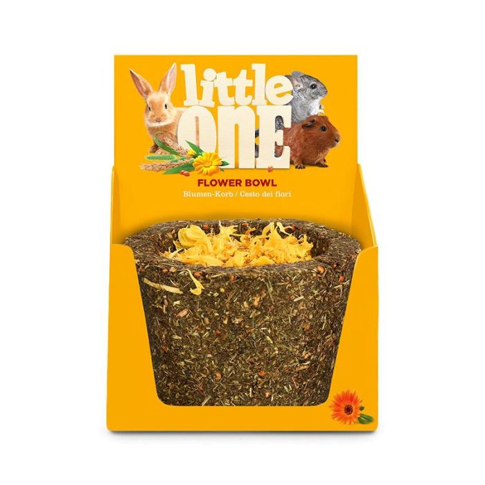 Little One Poslastica Činija Cveća za Sitne Glodare 120g