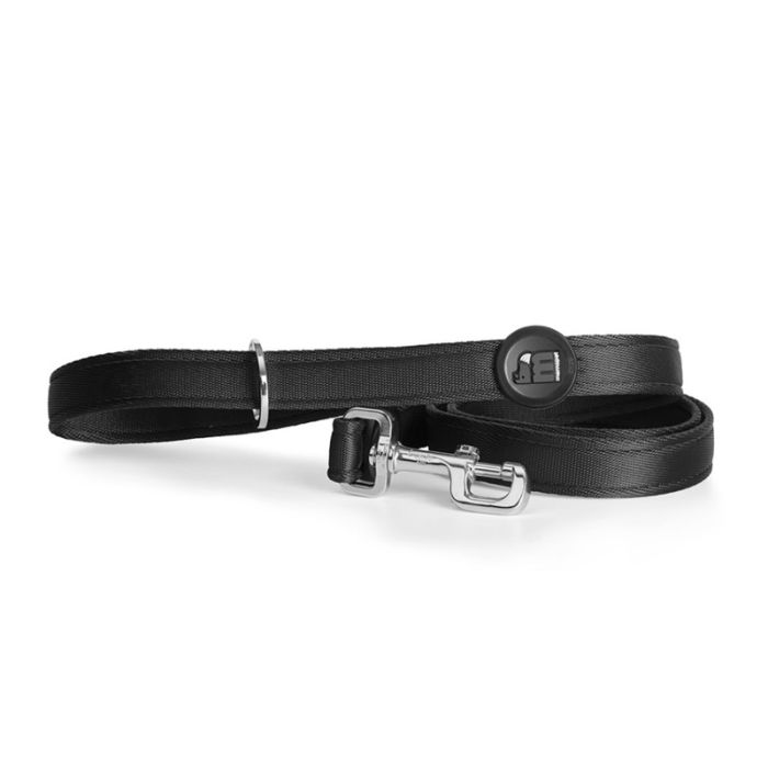 MyFamily Memopet Povodac Traka Crni 12mm / 110cm