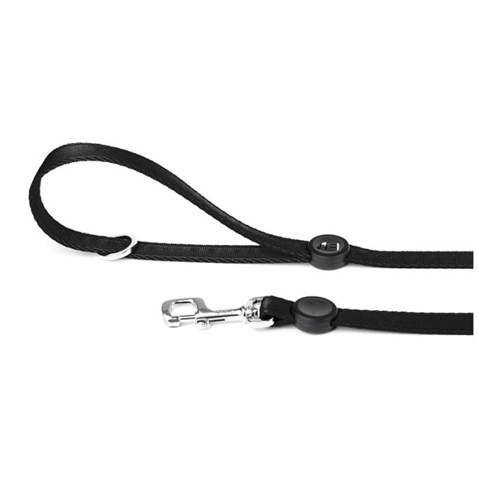 MyFamily Memopet Povodac Traka Crni 12mm / 110cm