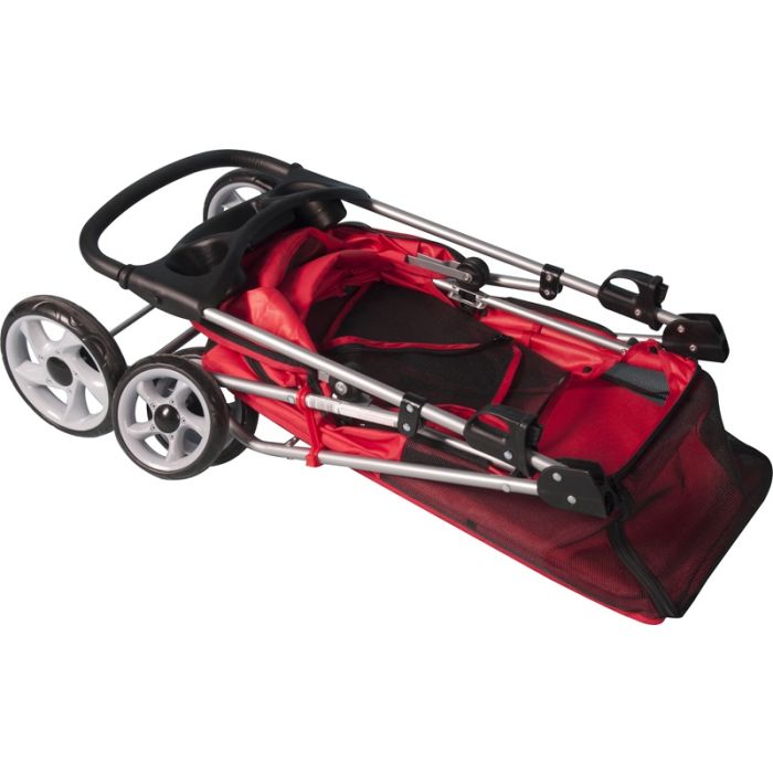Flamingo Buggy Kolica Za Pse Damio Crvena 45x76x90,5cm