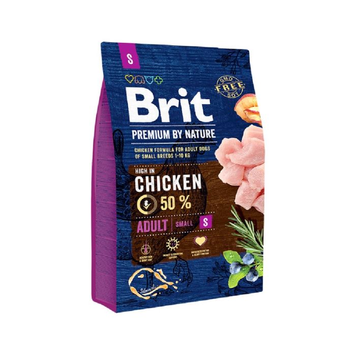 Brit Premium by Nature Dog Adult S 3kg