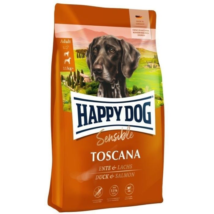 Happy Dog Sensible Toscana Pačetina i Losos 1kg