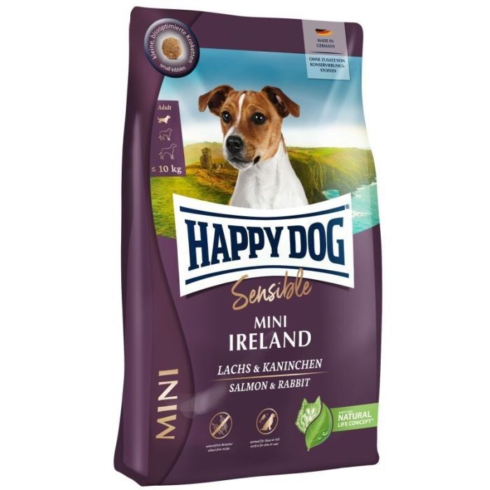 Happy Dog Sensible Mini Ireland Losos i Zečetina 4kg
