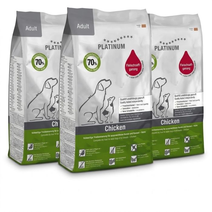 Platinum Dog Adult Piletina Kutija 3x5kg