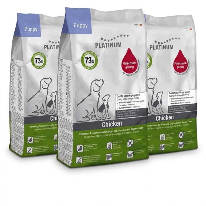 Platinum Dog Puppy Piletina Kutija 3x5kg
