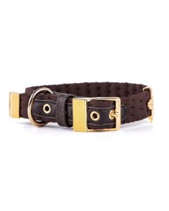 MyFamily Milano Braon Najlon Ogrlica 3,4cm / 75cm